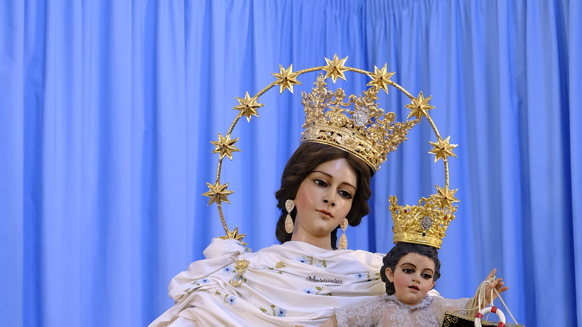 Fotogaler&iacute;a de la misa en honor a la Virgen del Carmen. Almer&iacute;a