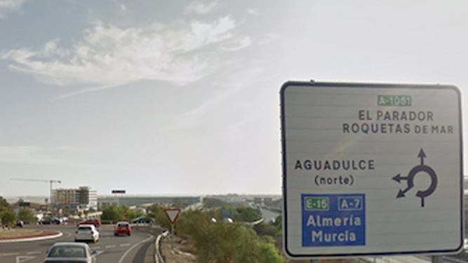 El Ministerio aprueba provisionalmente la remodelación del enlace de la A7 de acceso a Roquetas y Vícar