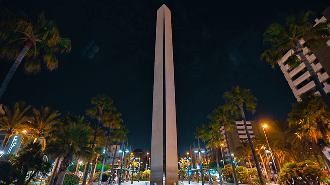 El Obelisco de la Plaza de las Velas.