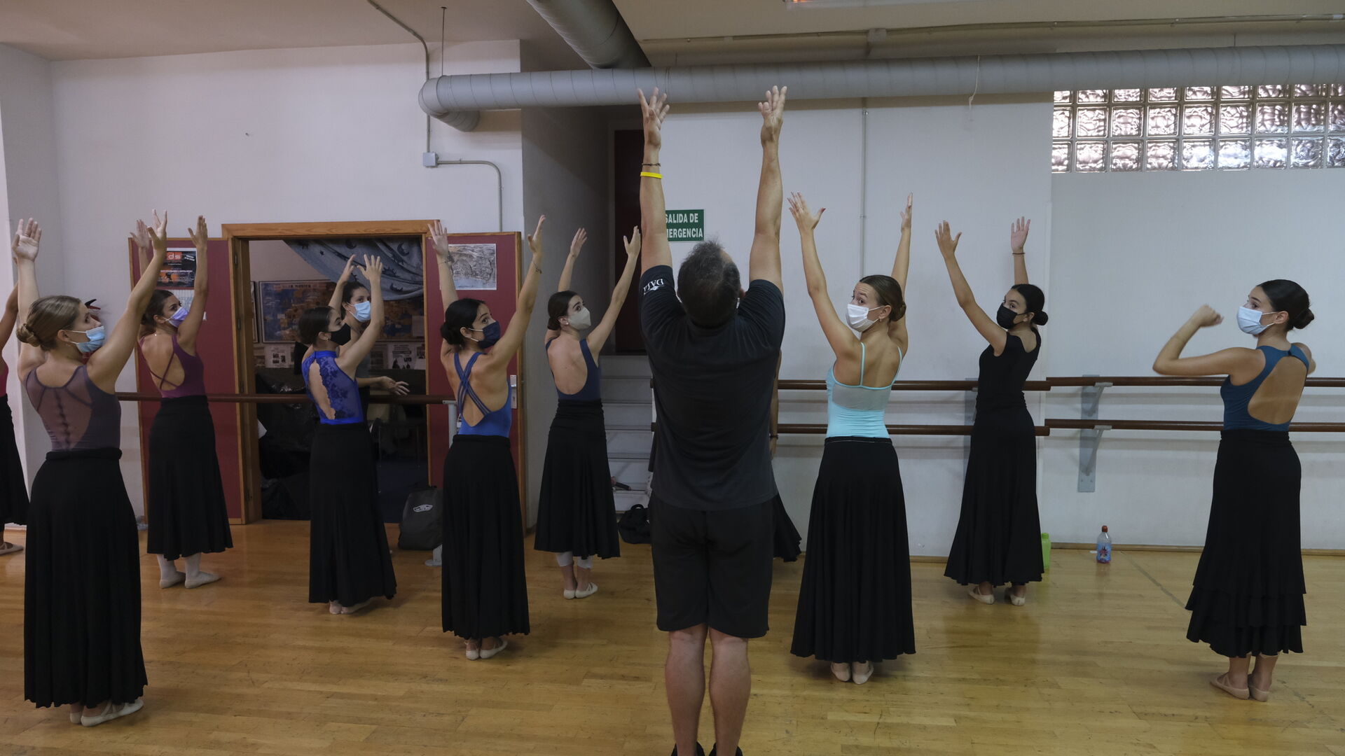 Fotogaler&iacute;a clases magistrales V&iacute;ctor Ullate y Eduardo Lao en Centro de Danza Entreacto.