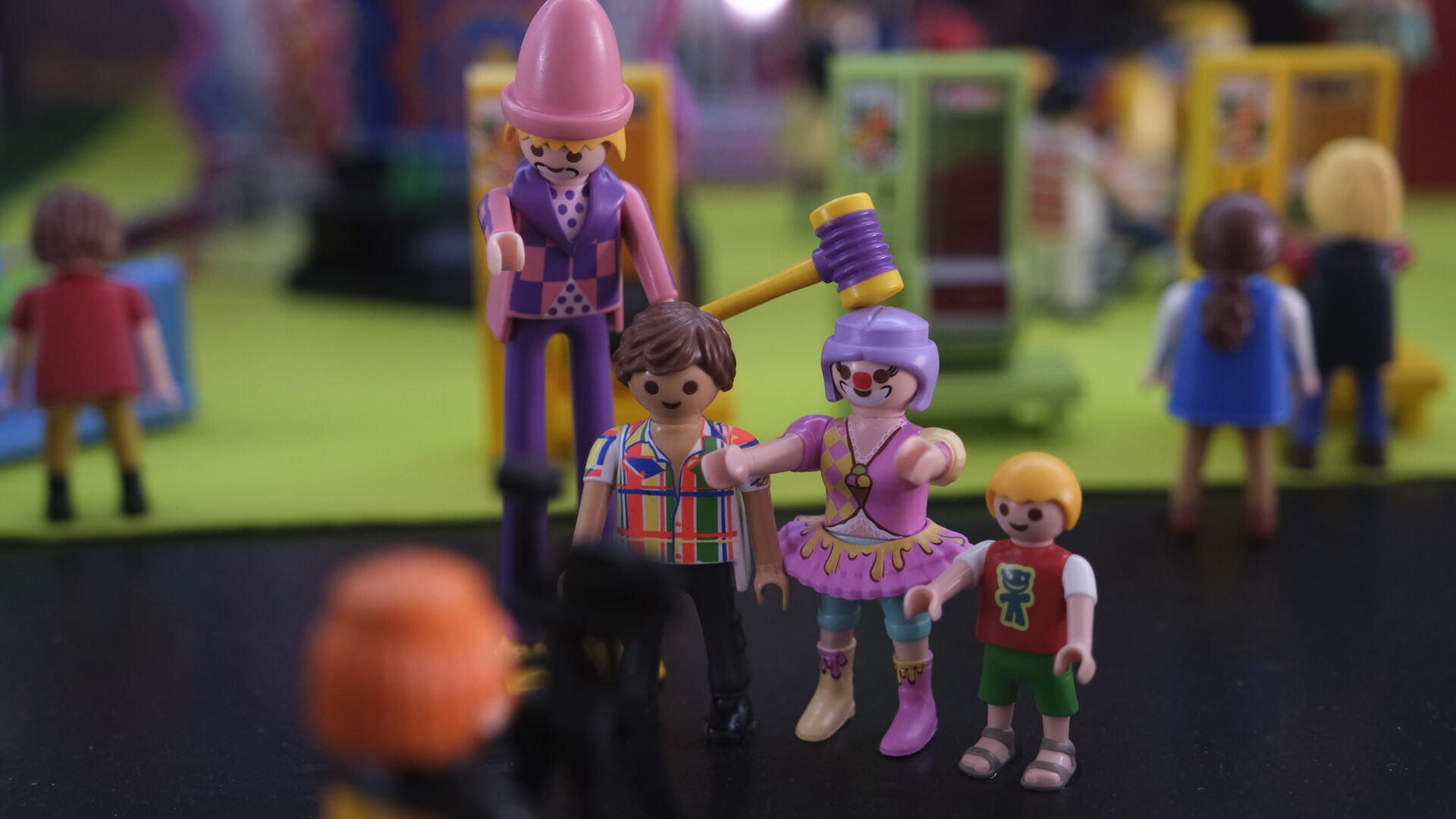 Fotogaler&iacute;a de los playmobil en la Feria de Almer&iacute;a.