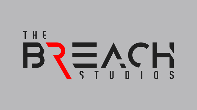Logotipo de The Breach Studios.