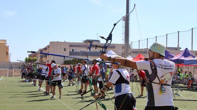 Los arqueros vicarios cierran el XXI Campeonato Andaluz con un oro y dos quintos