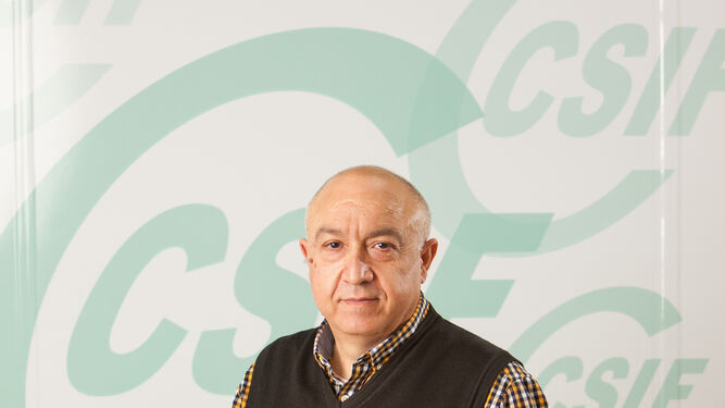 Paco Rueda, responsable de Empresa Privada de CSIF Almería.