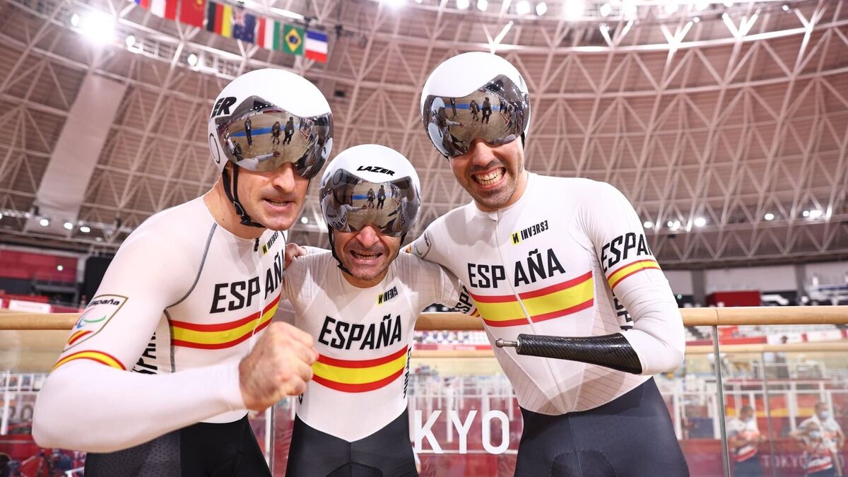Pablo, Ricardo y Alfonso, la grupeta que le dio el bronce a España en Tokio.