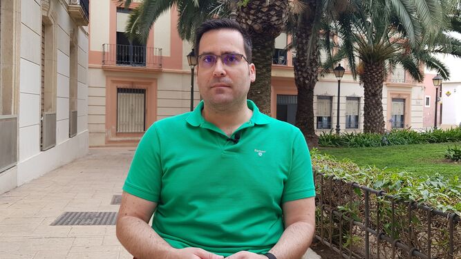 Pedro Díaz es viceportavoz del Grupo Municipal Socialista en el Ayuntamiento de Almería