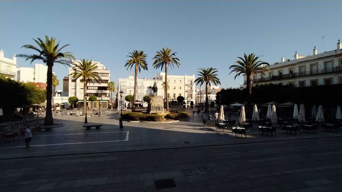 La plaza del Rey de San Fernando.