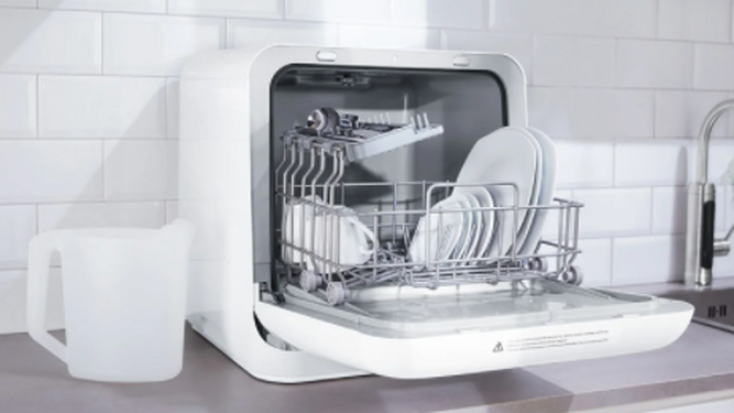 El nuevo lavavajillas compacto y portátil SilverCrest de Lidl.