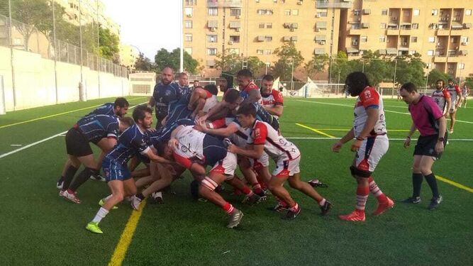 Primer sabor a victoria para el nuevo Unión Rugby Almería (12-14).