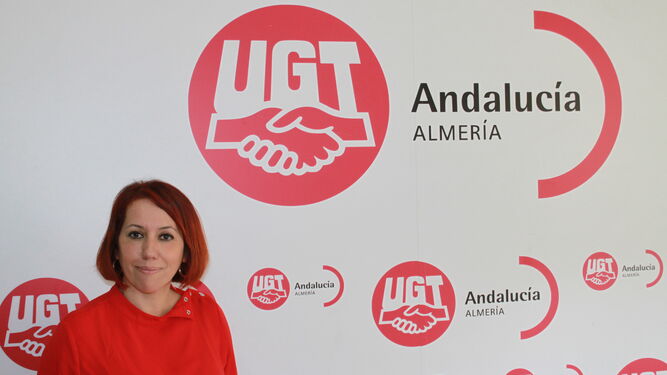 Carmen Vidal, secretaria general UGT Almería.
