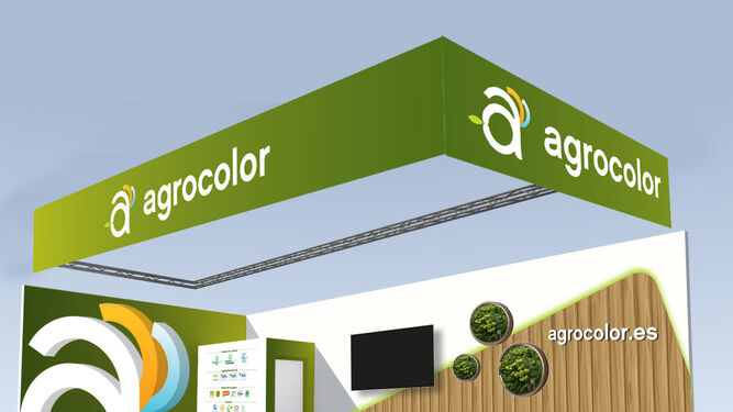 Estand de Agrocolor en Fruit Attraction 2021.