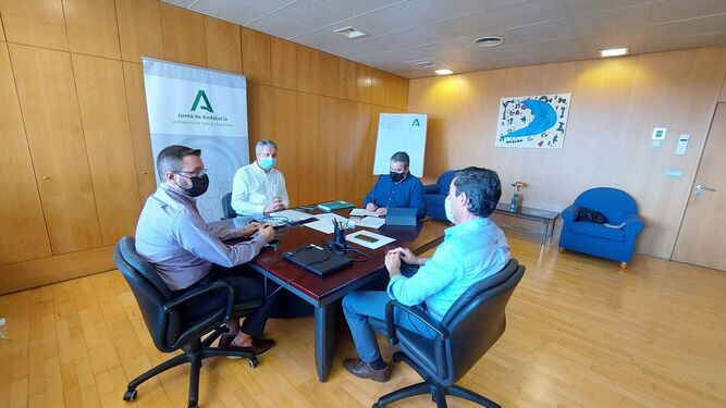 Reunión del Comité Territorial de Alertas de Salud Pública en Almería.