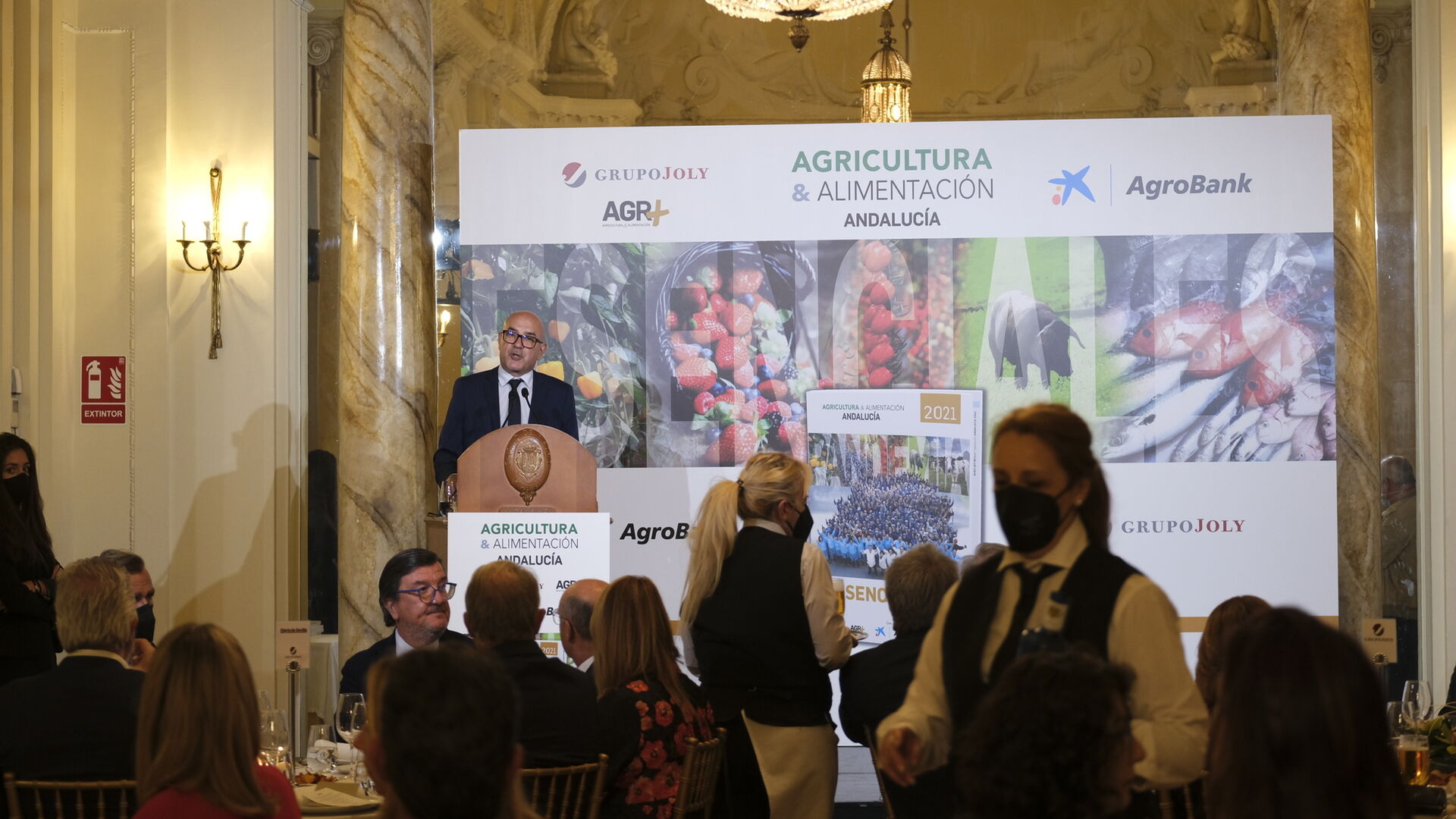 Fotogaler&iacute;a de la gala de inauguraci&oacute;n del Anuario de Agricultura y Alimentaci&oacute;n 2021 de Grupo Joly