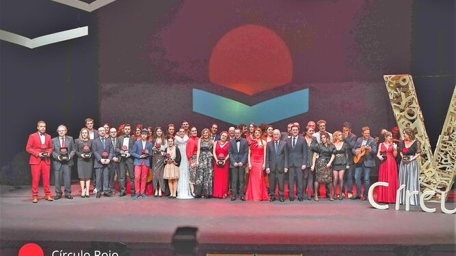 Gala de los Premios Círculo Rojo que se celebró antes de la llegada de la pandemia.