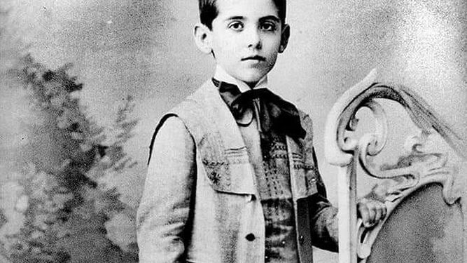 Federico García Lorca sobre el año 1909.