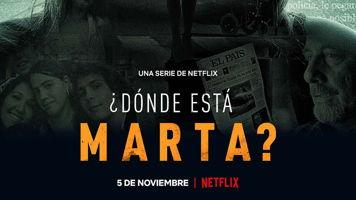 Cartel de '¿Dónde está Marta?'