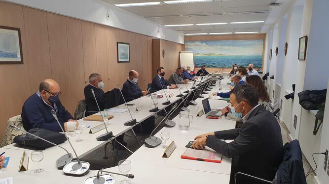 Reunión celebrada el lunes entre la Secretaría General de Pesca y el Grupo de Trabajo del Mediterráneo