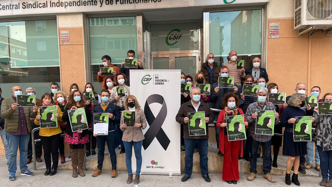 CSIF convierte su sede en Almería en 'punto violeta' para atender a víctimas de violencia machista