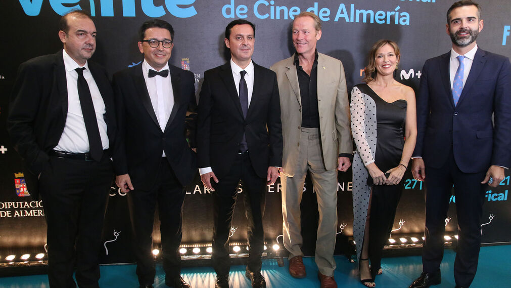 Fotogaler&iacute;a premio 'Almer&iacute;a tierra de cine' y estrella en el Paseo de la Fama al actor Iain Glen