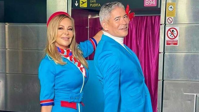 Ana Obregón y Boris Izaguirre en 'Telepasión 2021'