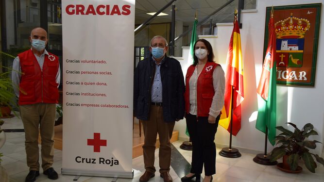 El consistorio de Vícar da continuidad a su colaboración con Cruz Roja en 2022