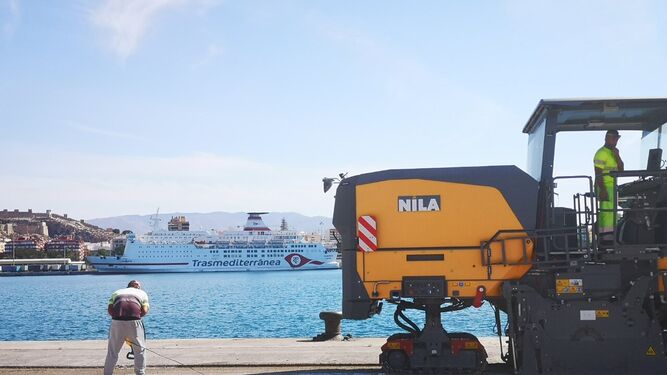 Construcciones Nila desarrolla en la actualidad distintos proyectos en el Puerto de Almería