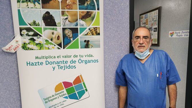 Francisco Guerrero, coordinador de trasplantes.