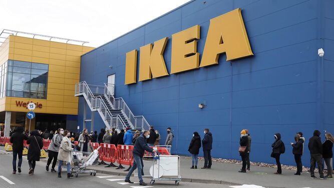 Una tienda de IKEA en Polonia.