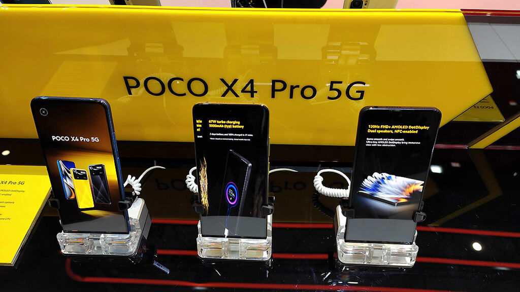 Novedades de Poco en el stand de Xiaomi en el Mobile World Congress 2022
