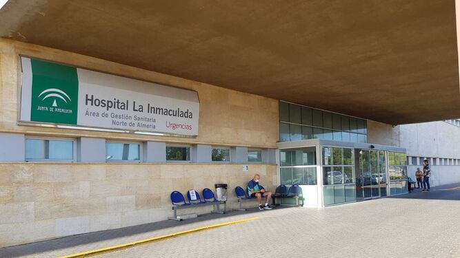 Urgencias del Hospital de La Inmaculada, en Huércal-Overa.