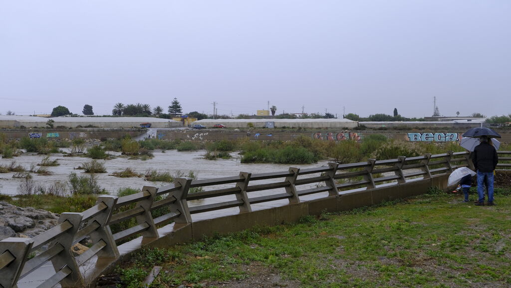 Fotogaler&iacute;a de las lluvias torrenciales en Almer&iacute;a