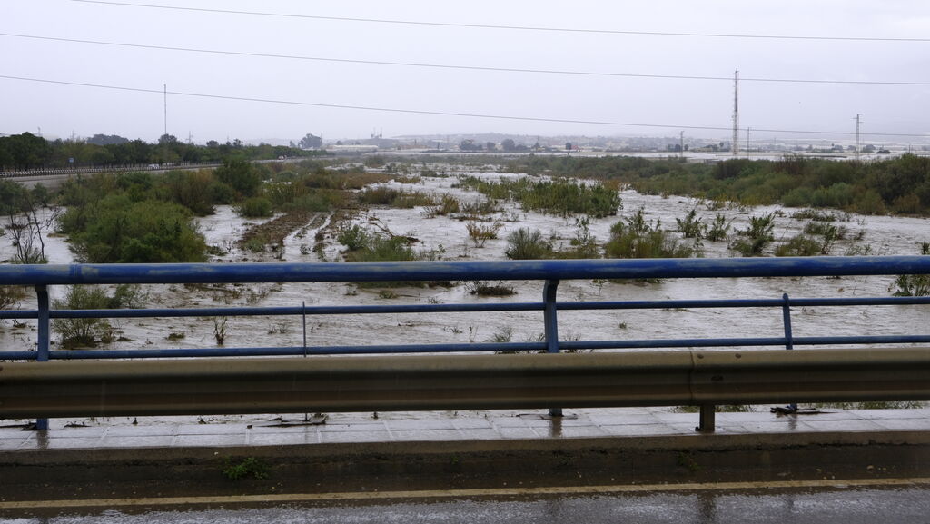Fotogaler&iacute;a de las lluvias torrenciales en Almer&iacute;a
