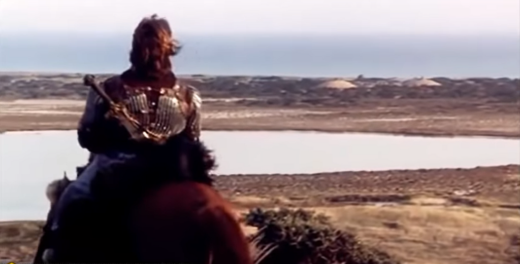 Escena de 'Conan, el b&aacute;rbaro' en Punta Entinas