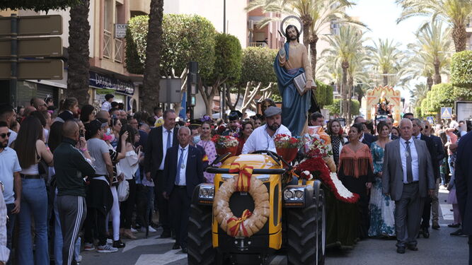 La procesión-romería de San Marcos culmina unas fiestas muy esperadas