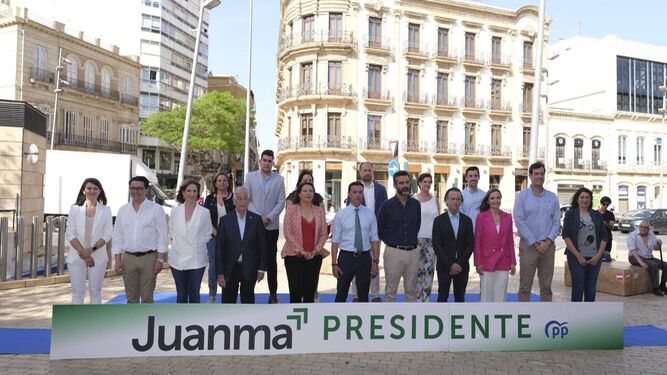 Presentación de la candidatura del PP de Almería de cara a las elecciones andaluzas.