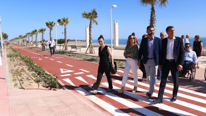 El delegado del Gobierno de España en Andalucía ha visitado las obras.