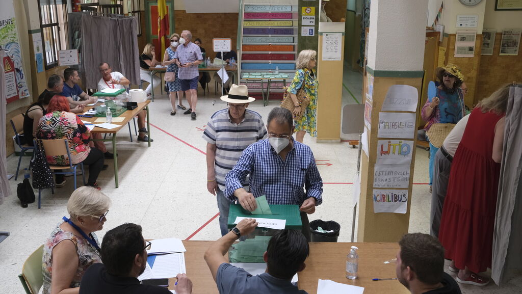 Im&aacute;genes de la votaciones en Almer&iacute;a al parlamento andaluz