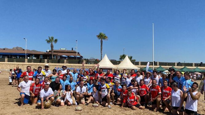 El circuito de rugby-playa llega a Carboneras este fin de semana