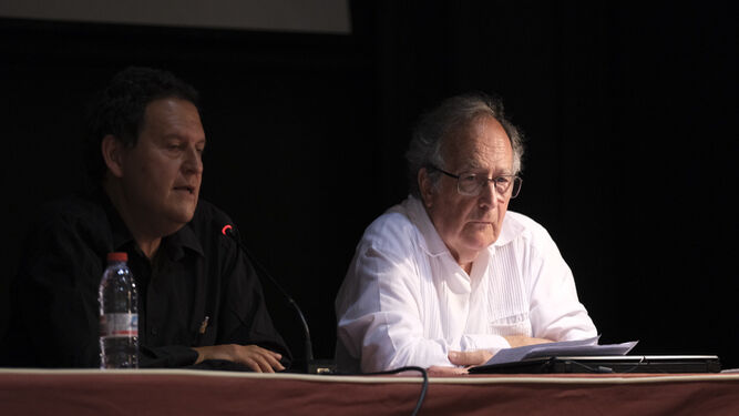 Bernard Vincent durante su conferencia de este jueves en Vélez-Blanco.