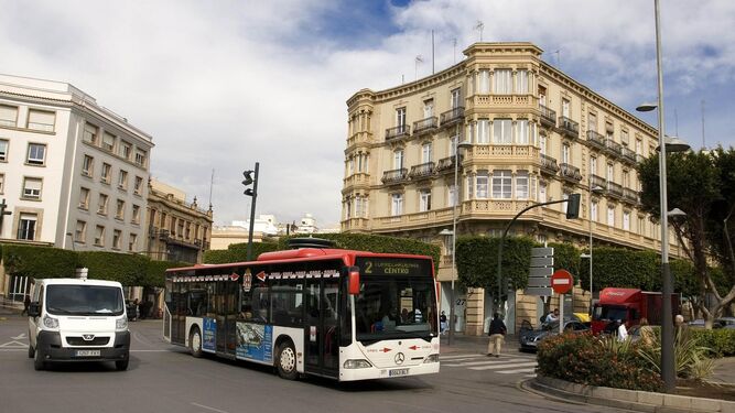 Autobús de Almería.