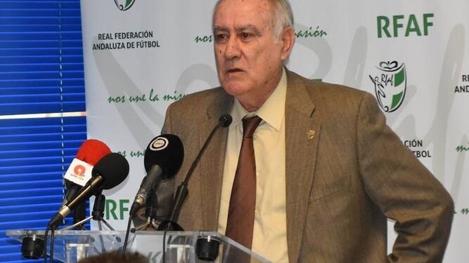 José Martín Doblado, delegado en Almería de la RFAF.