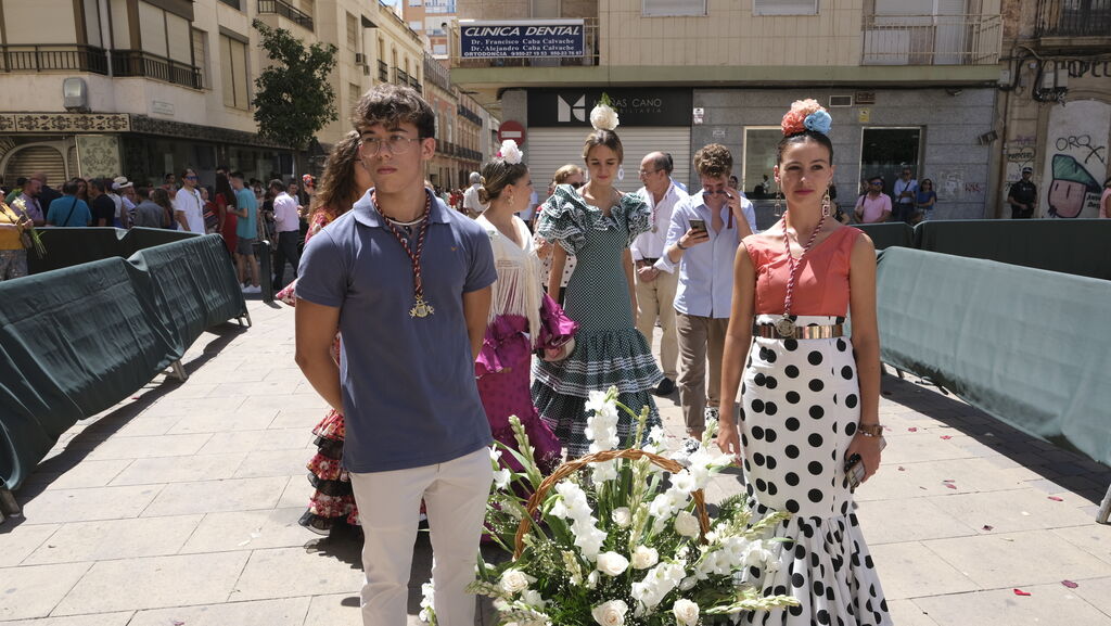 Im&aacute;genes de la ofrenda floral a la Virgen del Mar. Feria de Almer&iacute;a 2022