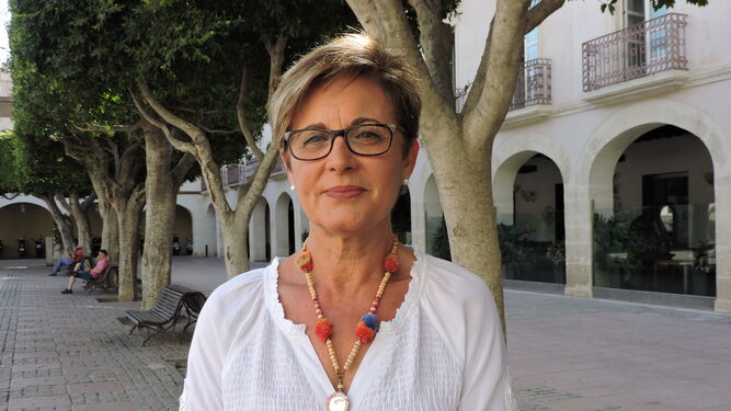Adriana Valverde es la portavoz municipal del PSOE en el Ayuntamiento de la capital