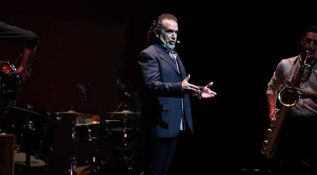 Las im&aacute;genes del concierto de David Lagos en la Bienal de Flamenco
