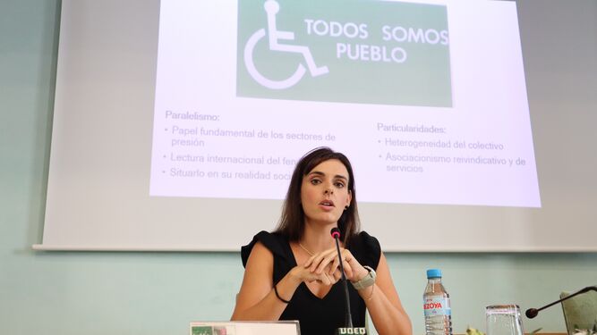 Emilia Martos Contreras de la Universidad de Almería.