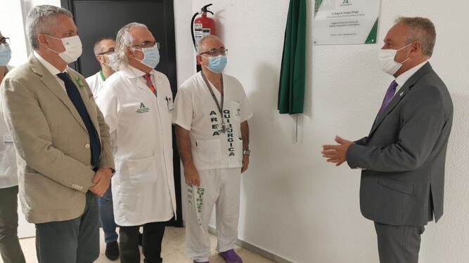 El gerente del SAS inaugura el nuevo Área del Corazón del Hospital Universitario Torrecárdenas