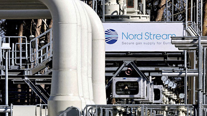 Vista general del gaseoducto Nord Stream 1.