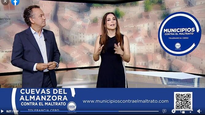 Mónica Carrillo y Roberto Brasero presentan a Cuevas como nuevo municipio contra el maltrato.