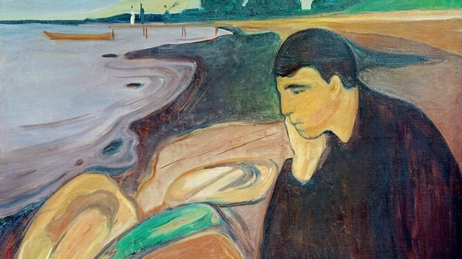 ‘Melancolía’ (1893), de Edvard Munch, expresión del ‘mal du siècle’.