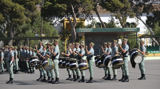 Imágenes de la visita de la Ministra de Defensa Margarita Robles a la Brigada Alfonso XIII de La Legión